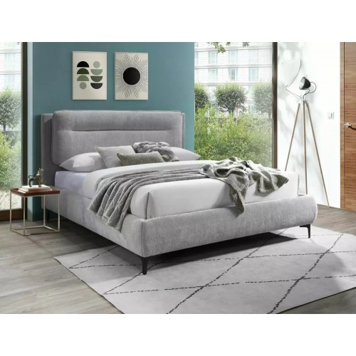 Auduma gulta NIKOZJA 160 RAVEN gaiši pelēks